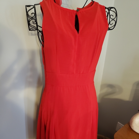 NWT Modcloth Red A-line dress - Picture 3 of 4